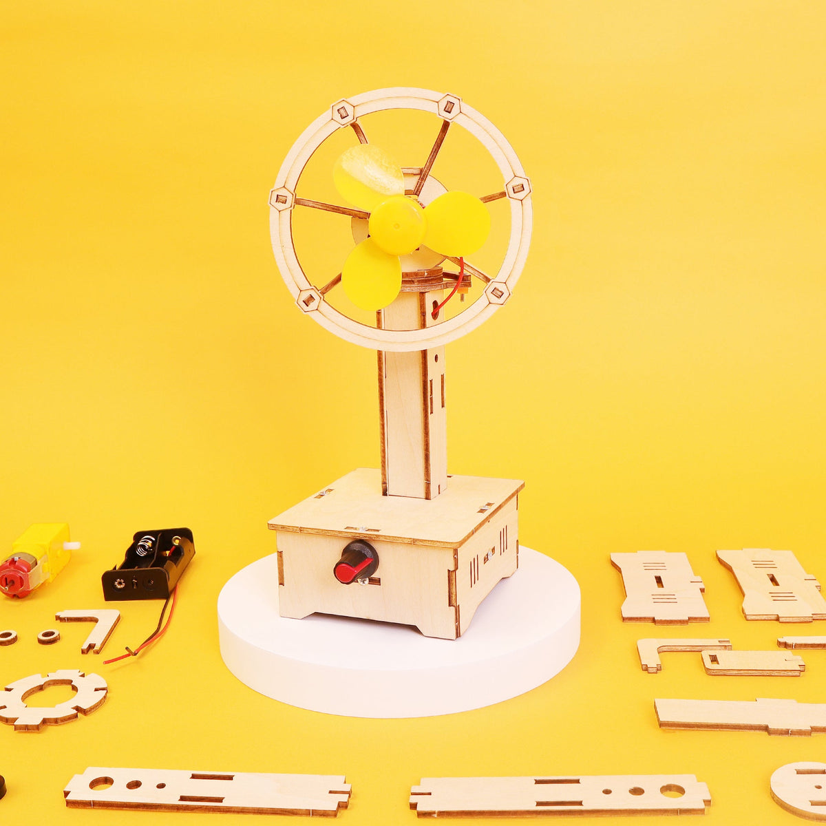 Variable Speed Oscillating Fan DIY STEM Kit by Kitsville, image 7 of 7