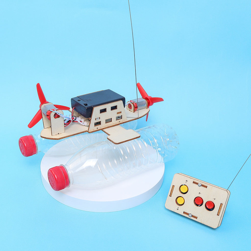 RC Propeller Boat DIY STEM Kit by Kitsville, image 5 of 8