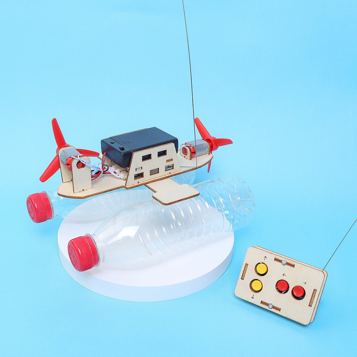 RC Propeller Boat DIY STEM Kit by Kitsville, image 5 of 8