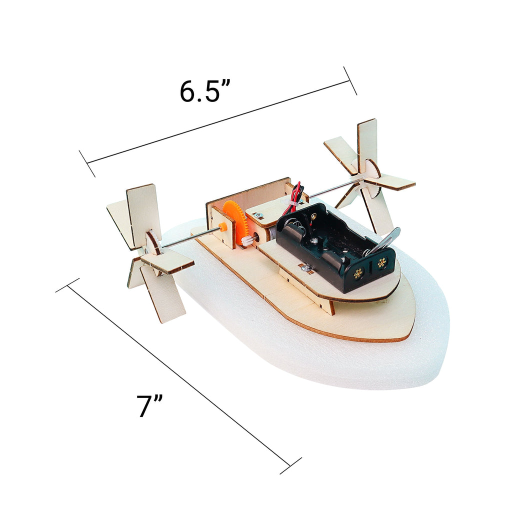 Paddlewheel Boat DIY STEM Kit by Kitsville, image 3 of 7