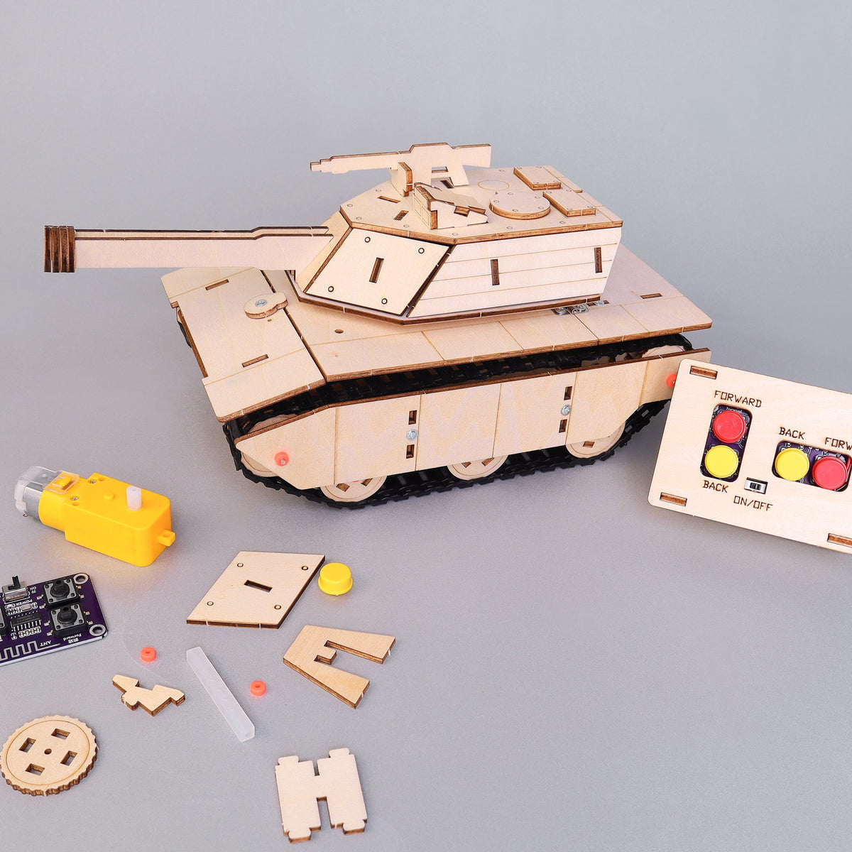 RC TankCam, Tank and Camera Mode, Educational STEM Kit by Kitsville, image 3 of 10