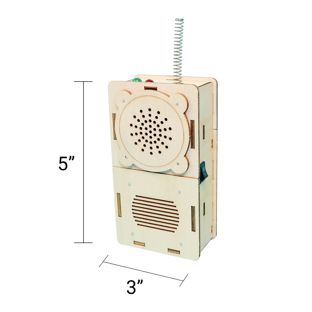Build & Learn Walkie Talkie STEM Kit (Set of 2) by Kitsville, image 6 of 6