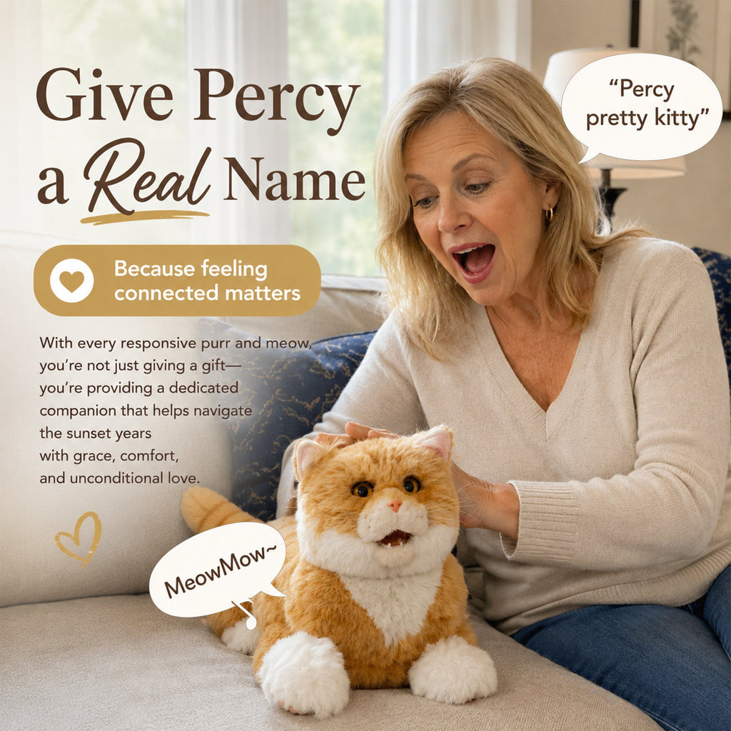 Matecat Pro- Interactive Lifelike Companion for Pet Lovers - Maven Couture IncPERCY