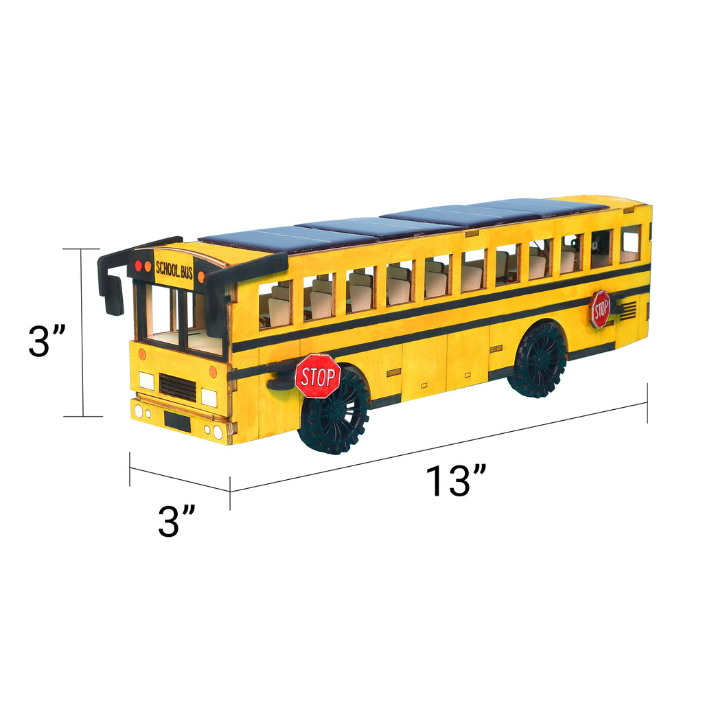 Solar & Battery School Bus STEM Kit by Kitsville, image 3 of 10