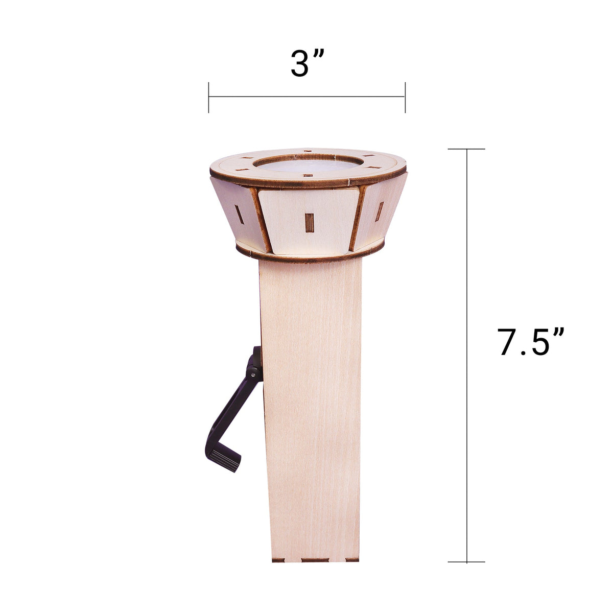Hand-Crank Flashlight DIY STEM Kit by Kitsville, image 3 of 5