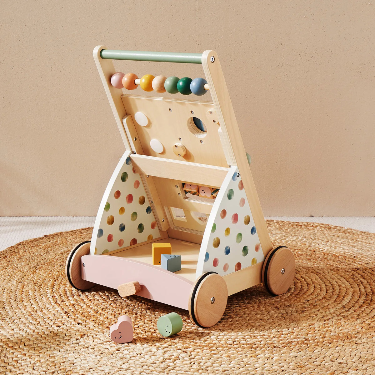 Tiny Land Versatile Natural Wooden Baby Walker — product image 5 of 7