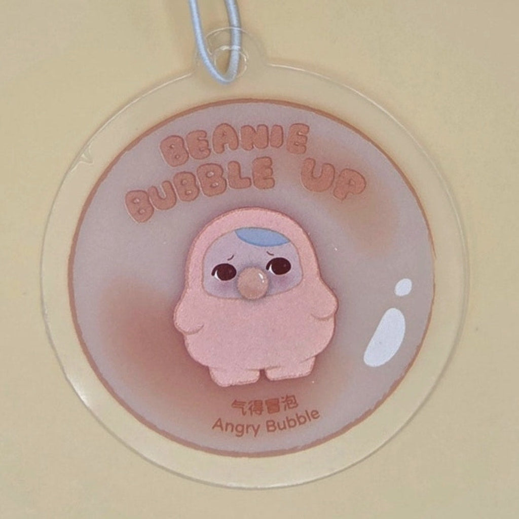 Pucky Beanie Bubble UP Figure — Angry Bubble — product photo 2 of 3
