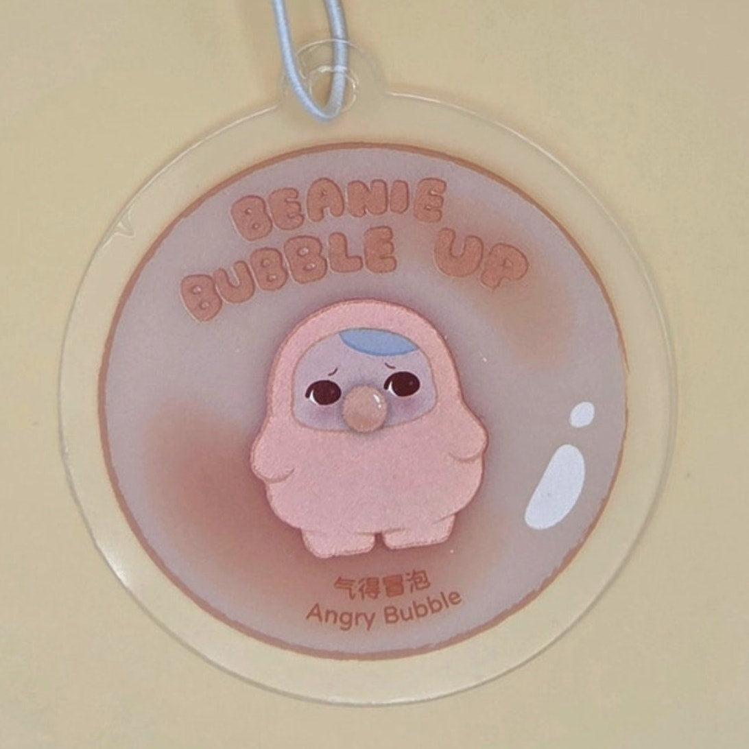Pucky Beanie Bubble UP Figure — Angry Bubble — product photo 2 of 3