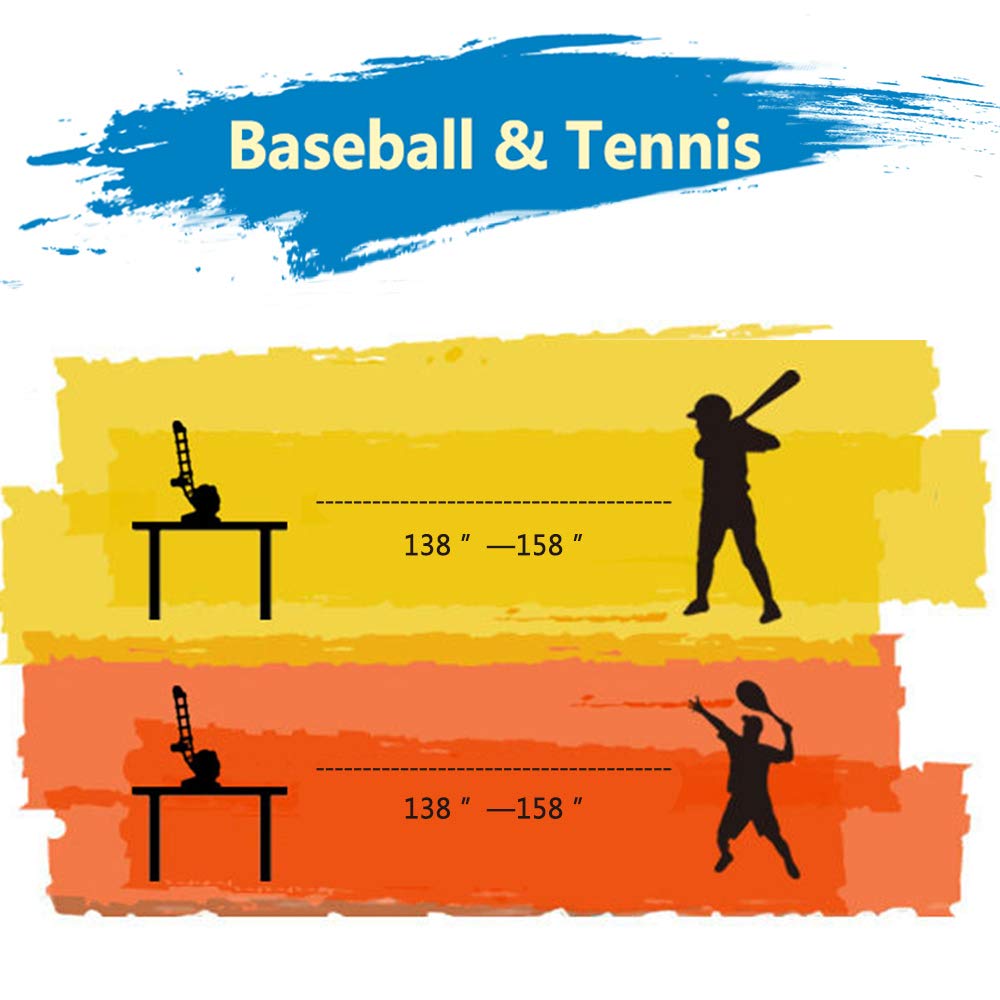 2-in-1 Baseball & Tennis Pitching Machine Set, Remote Bat, Ages 5–18