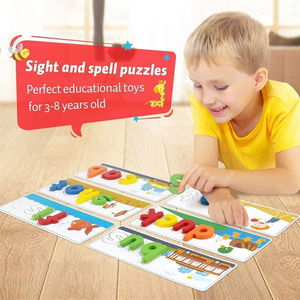 Wooden See & Spell Alphabet Matching Game