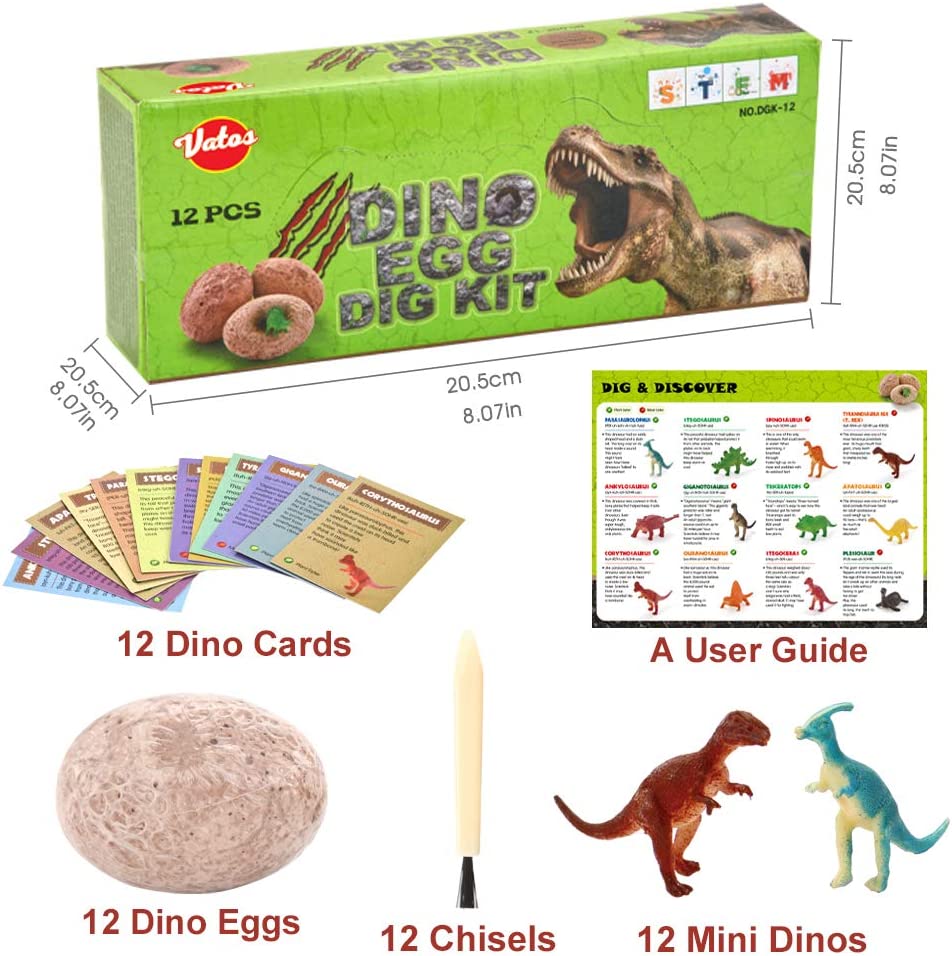 Dino Egg Excavation & Craft Kit