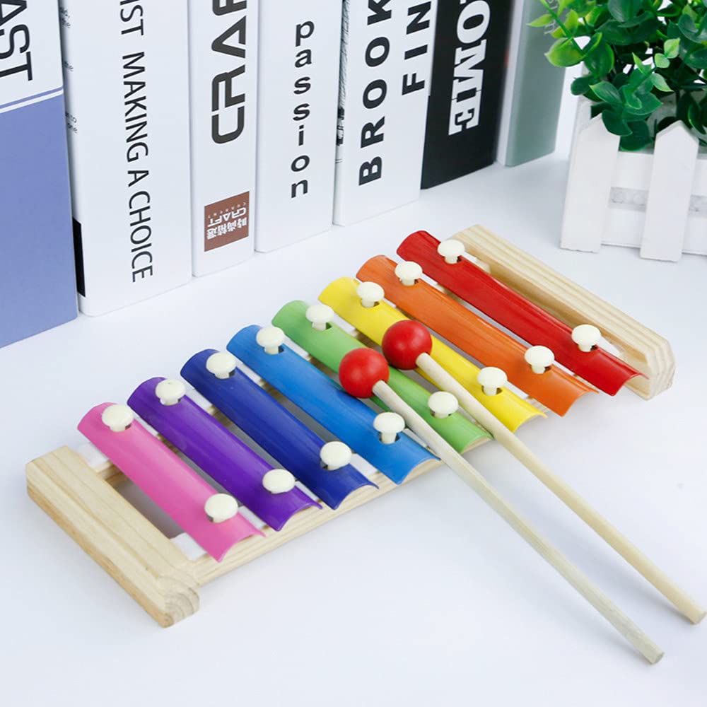 Tiny Tunes Rainbow Wooden Xylophone