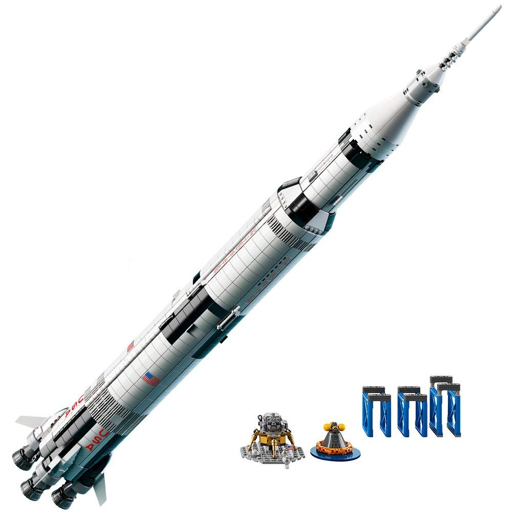 LEGO NASA Apollo Saturn V Rocket — 1,969 Pieces
