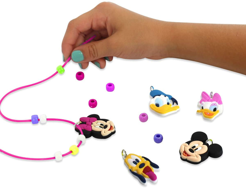 Kids Necklace-Making Kit with 5 Necklaces & 5 Character Charms