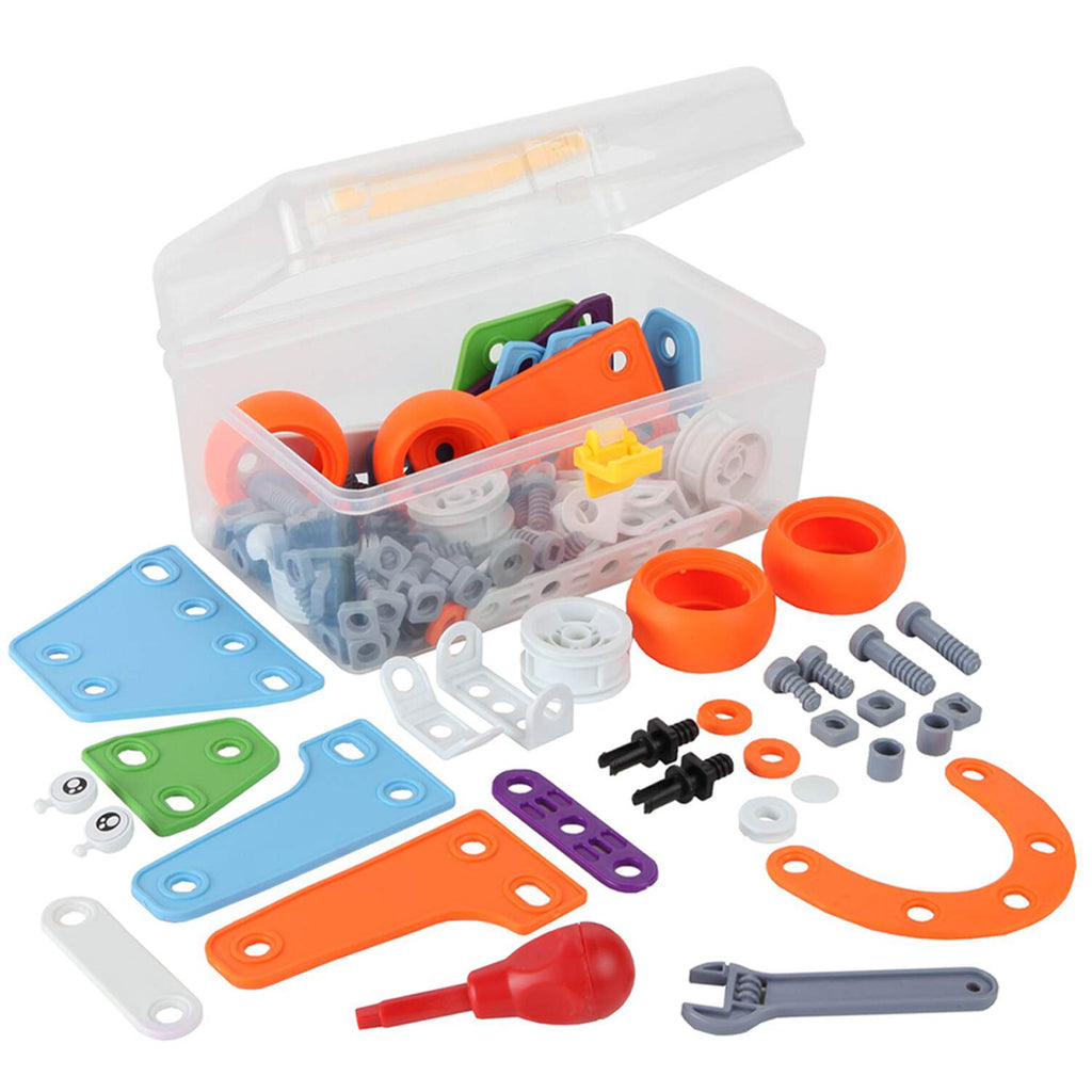 7-in-1 STEM Construction Building Set for Kids