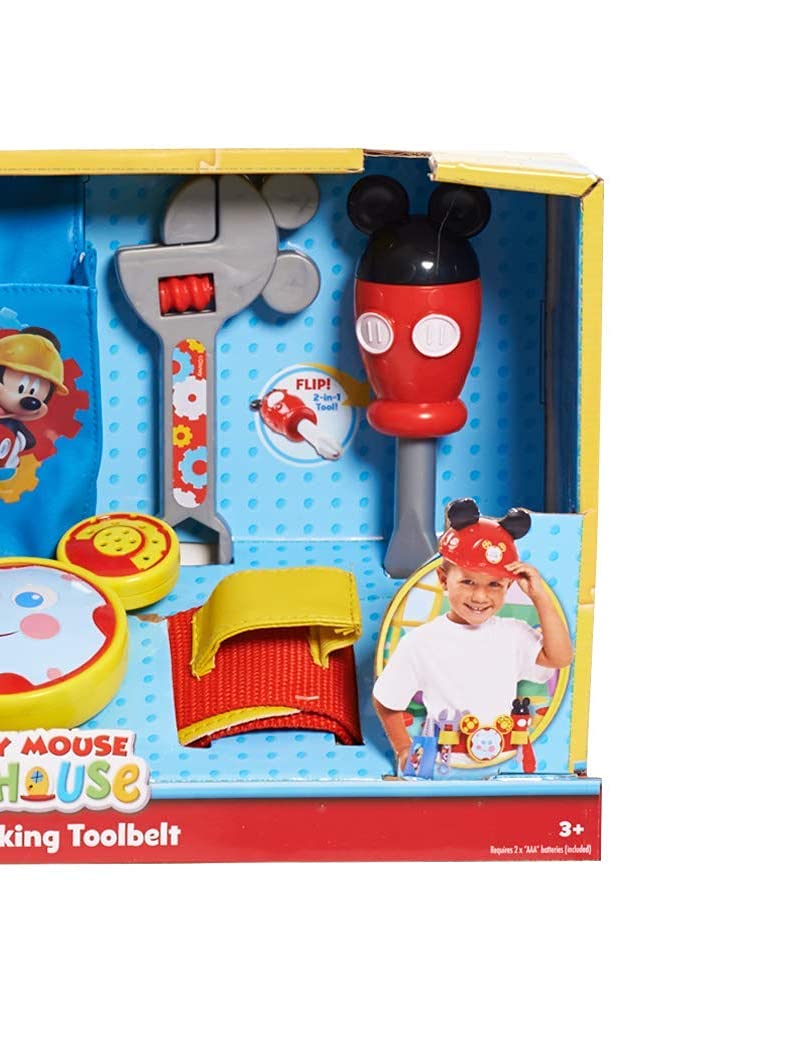 Mickey Mouse Toddles Talking Tool Belt with Pretend Tools