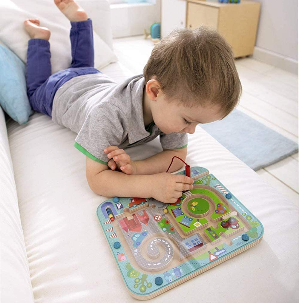 Little Town Magnetic Maze