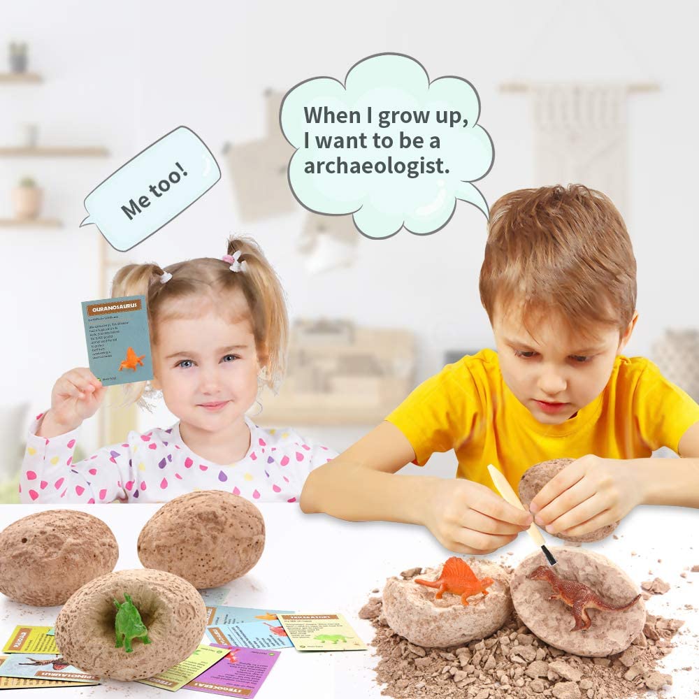 Dino Egg Excavation & Craft Kit
