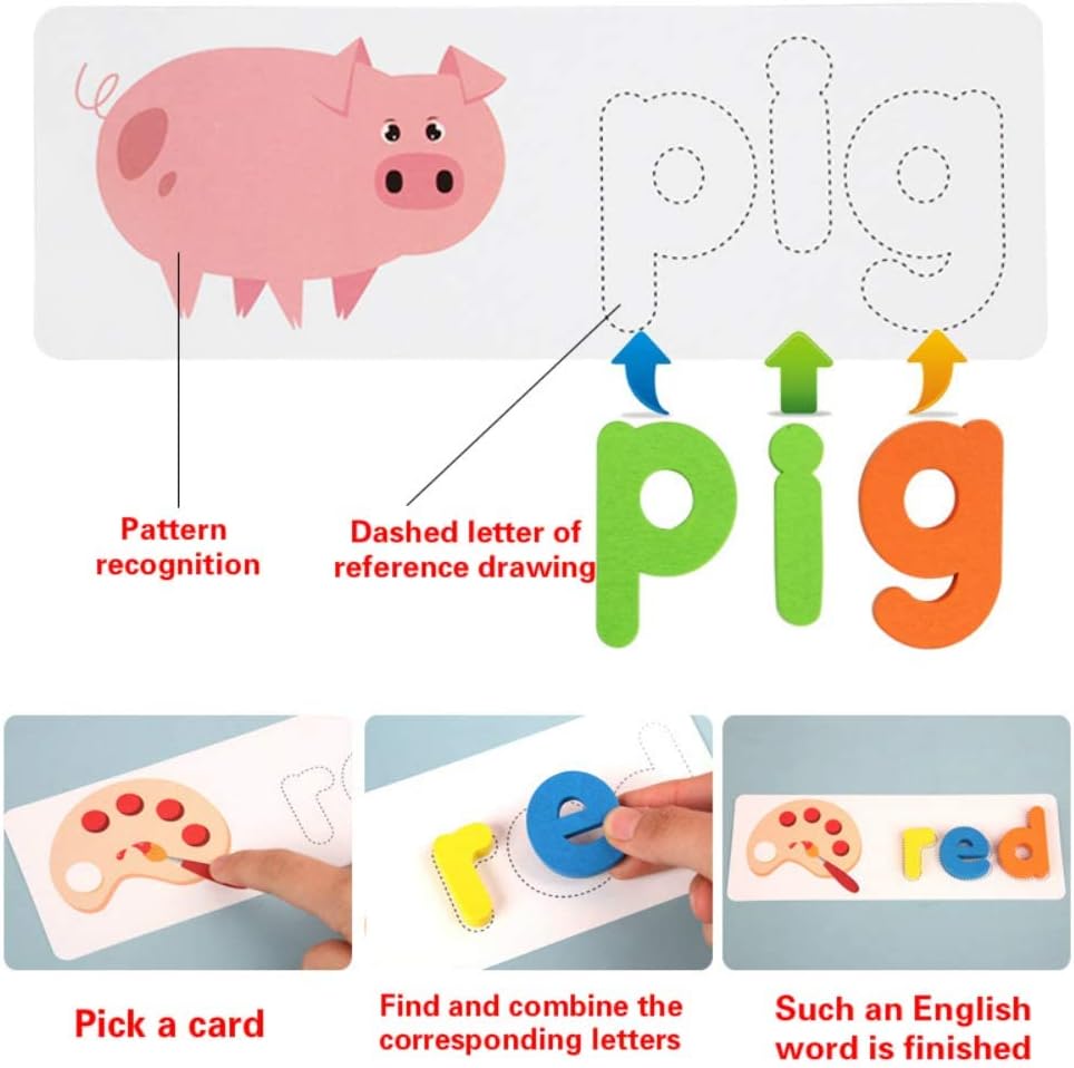 Wooden See & Spell Alphabet Matching Game