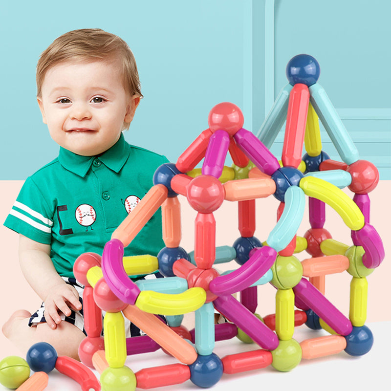 Magnetic Building Sticks