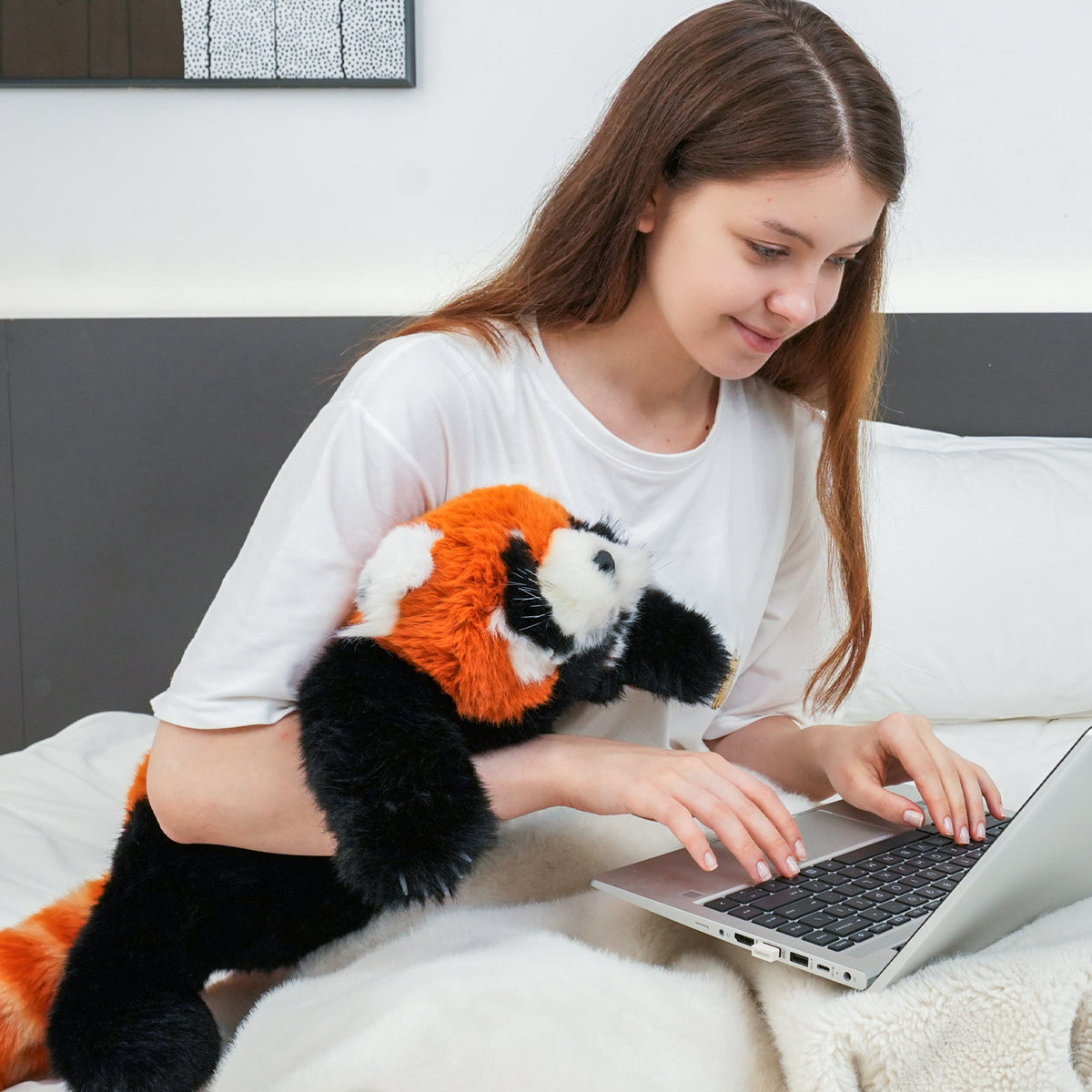 Breathing Red Panda Plush by Chongker, image 11 of 14