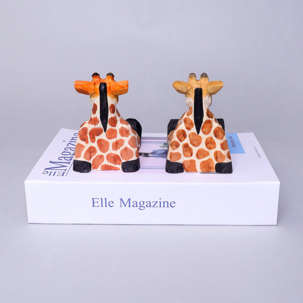Paint Your Own Wood Carved Giraffe DIY Painting Kit by Kitsville, image 8 of 11