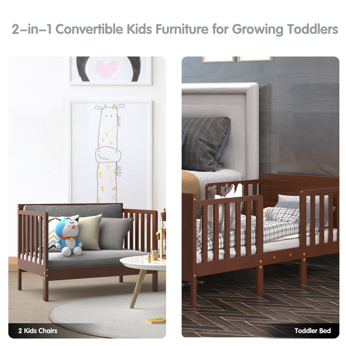 Wonderwood Convertible Kids Bedroom Furniture