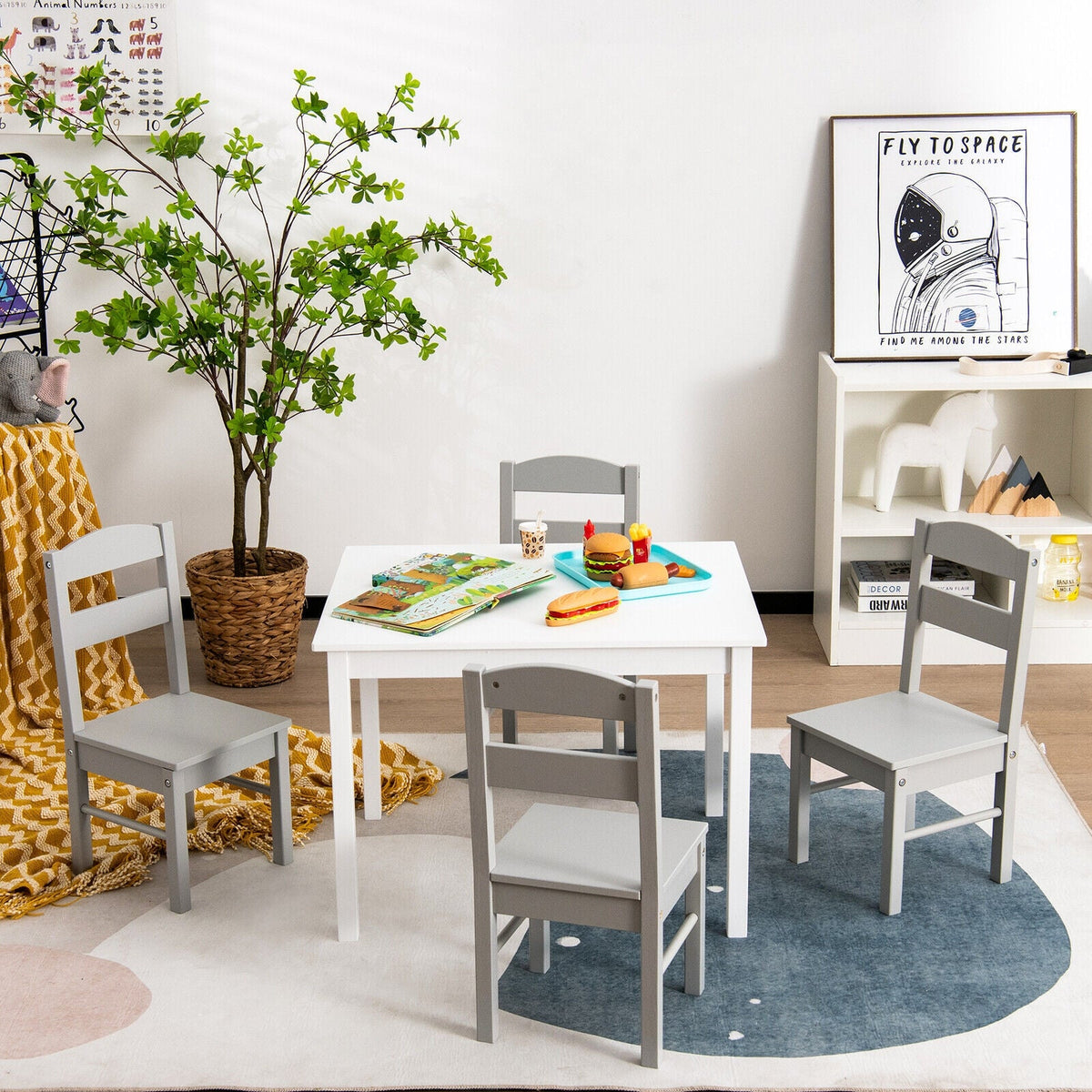Little Gatherings Table & Chairs — 5 Pieces