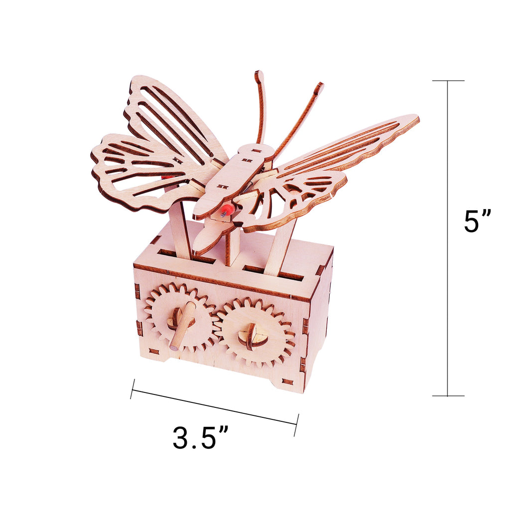 Fluttering Butterfly Mechanical STEM Kit by Kitsville, image 5 of 7