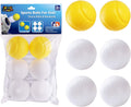 6 Balls Compatible With My First Baseball & Tennis Pitching Machine
