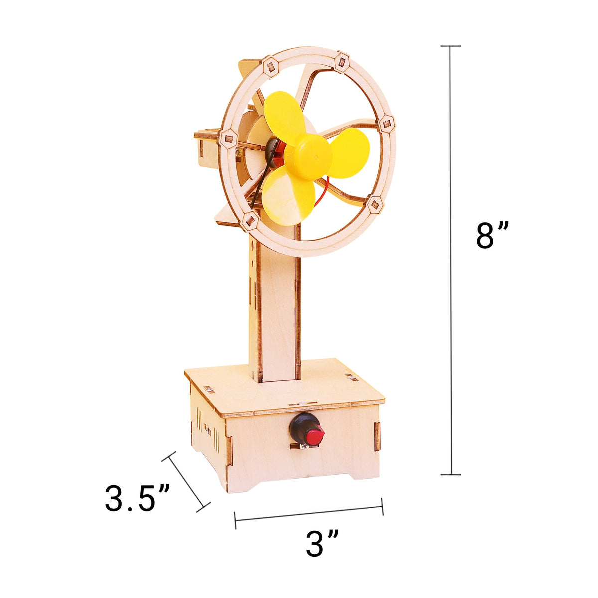 Variable Speed Oscillating Fan DIY STEM Kit by Kitsville, image 4 of 7