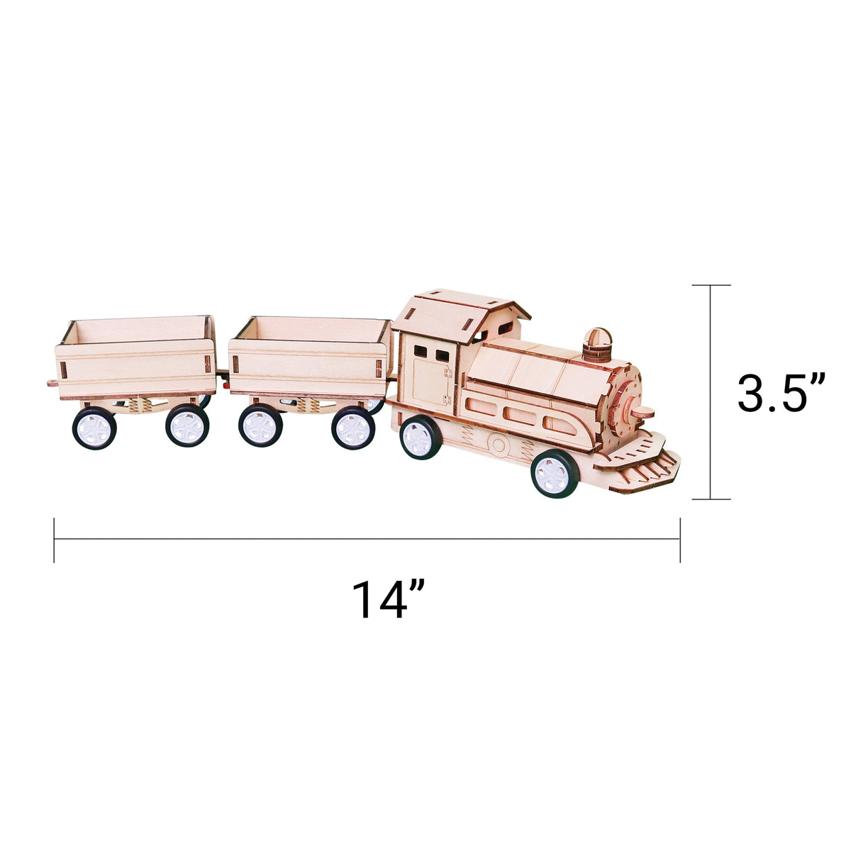 Train DIY STEM Kit by Kitsville, image 3 of 6