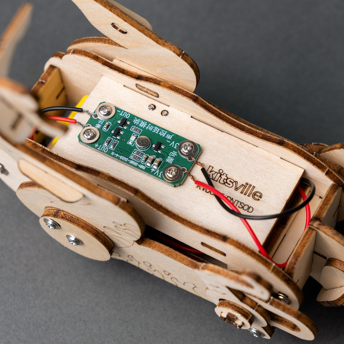 Sound-Activated T-Rex Robot STEM Kit by Kitsville, image 3 of 7