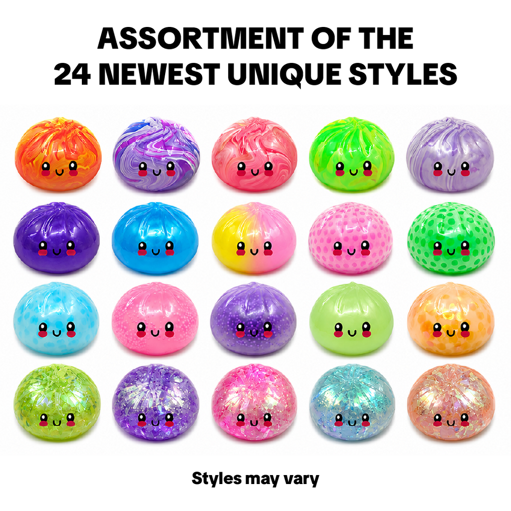 Glamplings Mystery Dumpling Squishy, 4-Inch Collectible, Ages 3+ - product photo