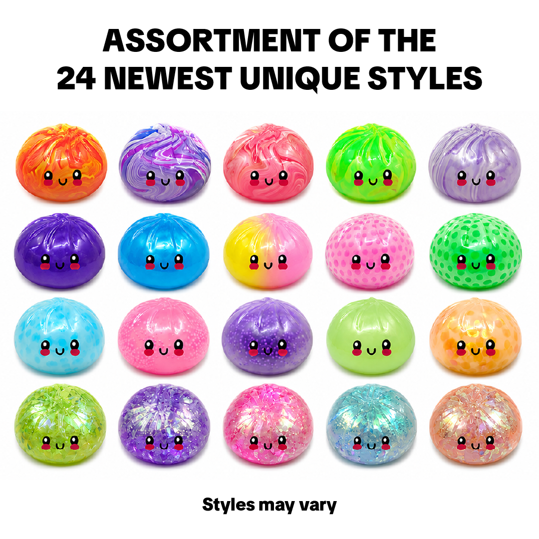 Glamplings Mystery Dumpling Squishy, 4-Inch Collectible, Ages 3+