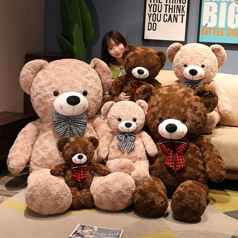 Rose-Velvet Giant Teddy Bear