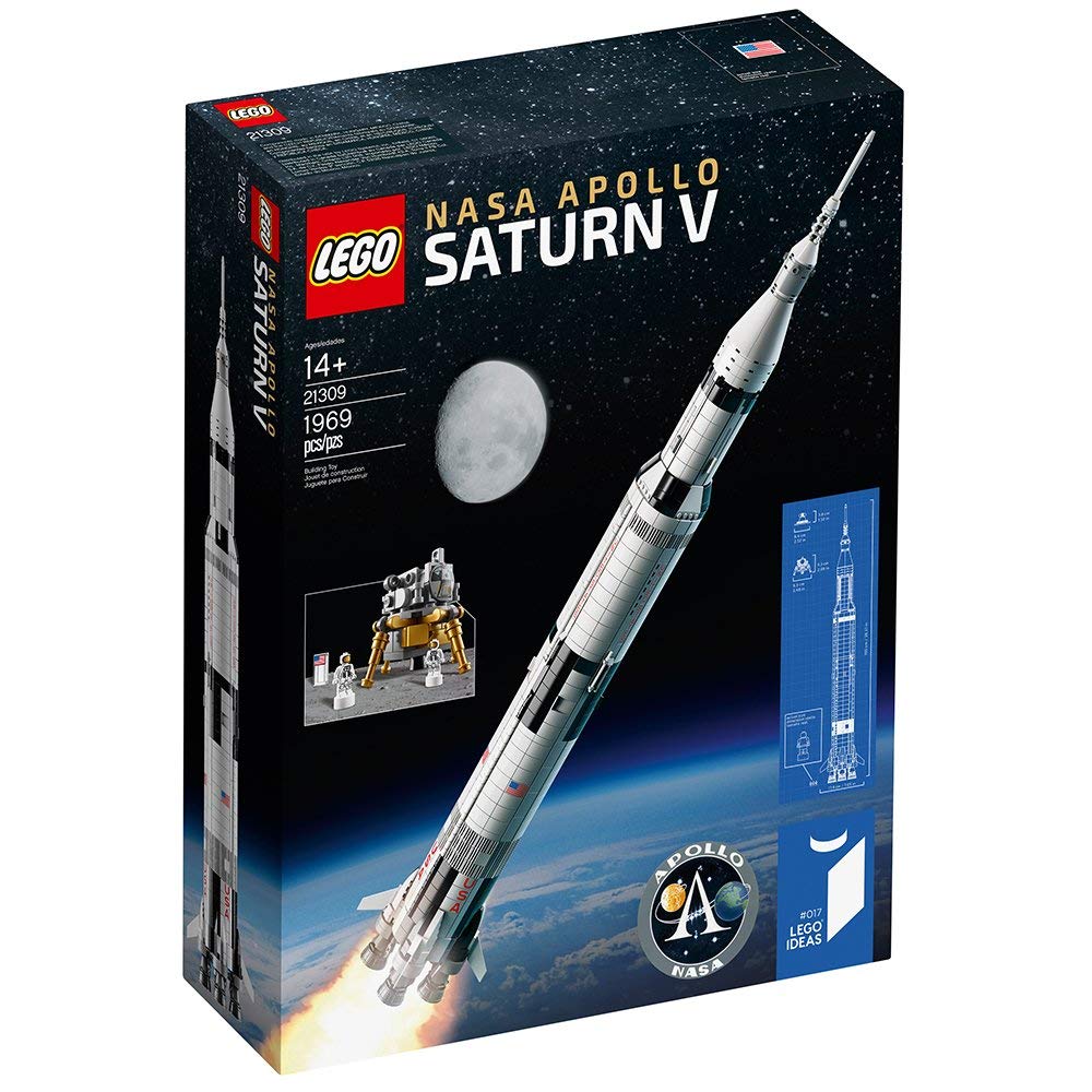 LEGO NASA Apollo Saturn V Rocket — 1,969 Pieces