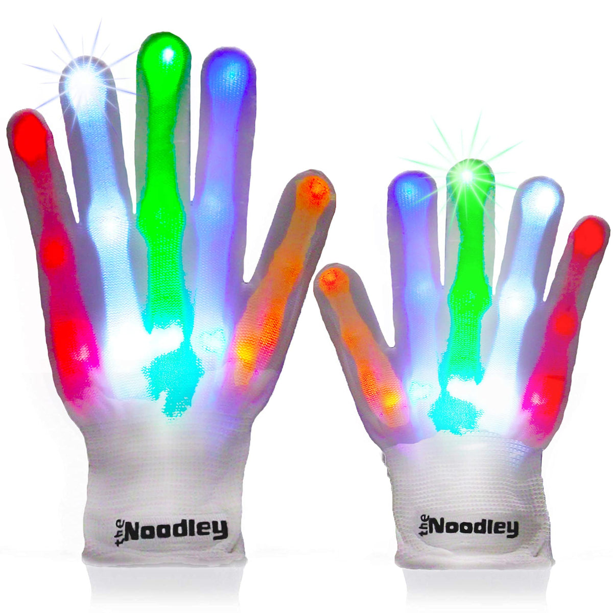 Kids' LED Light-Up Finger Gloves