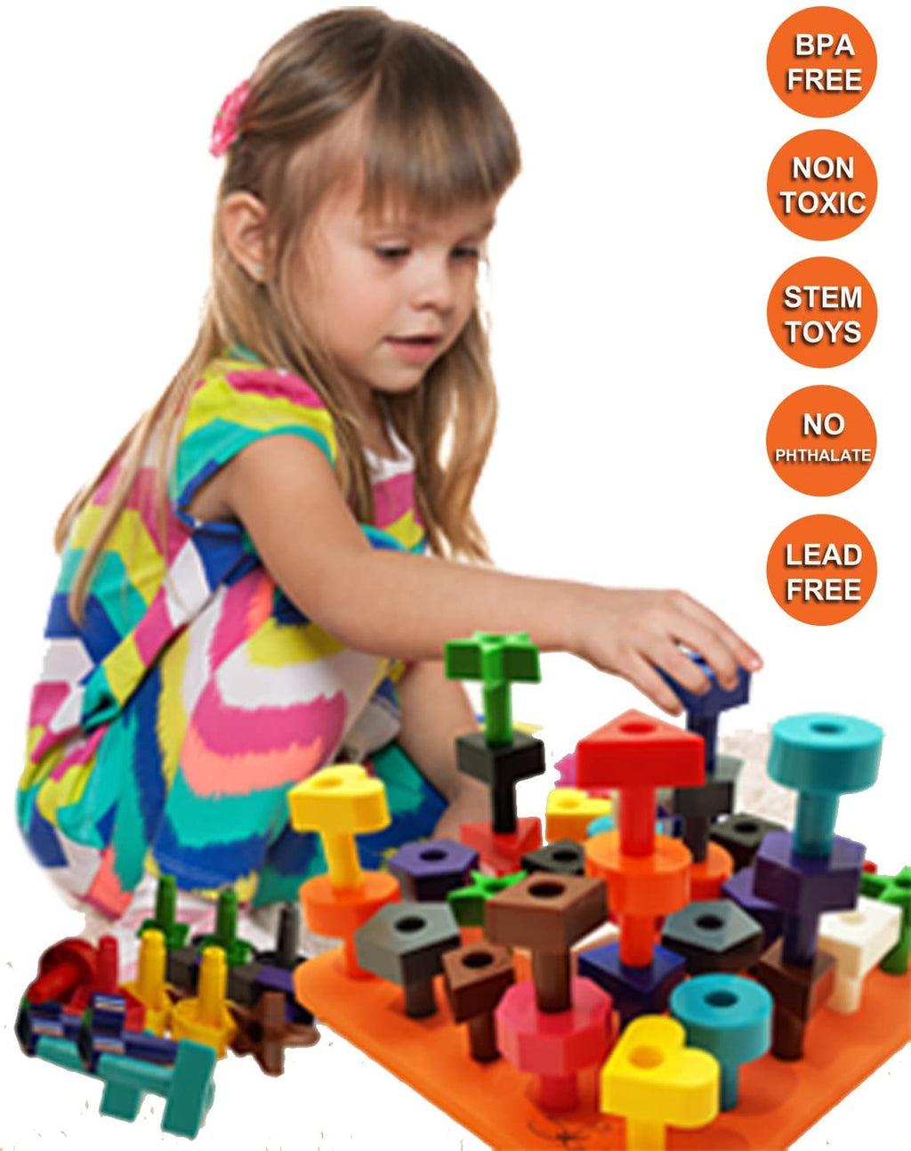STEM Rainbow Stackers