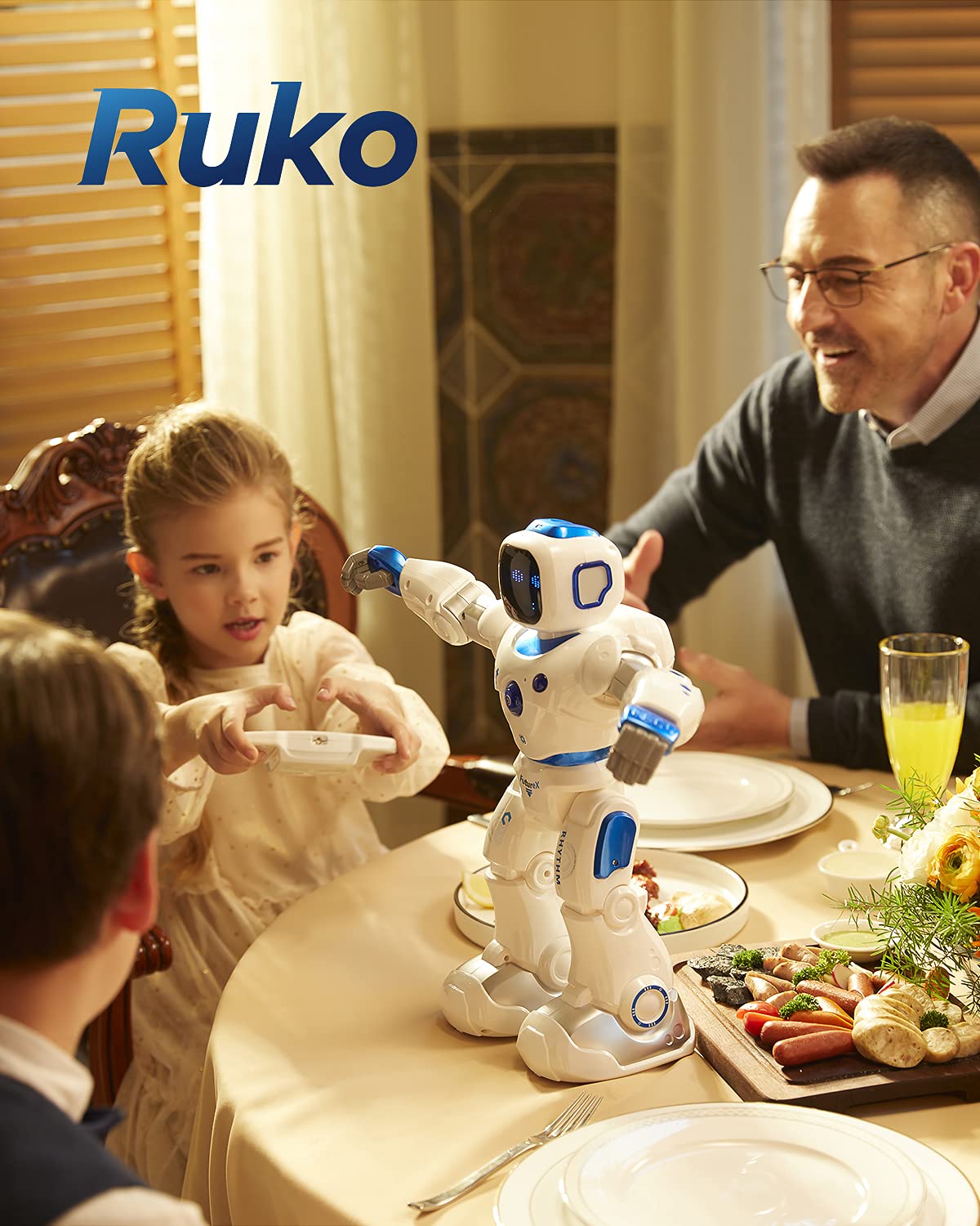 Programmable RC Dancing Robot with App, Voice & Motion Controls