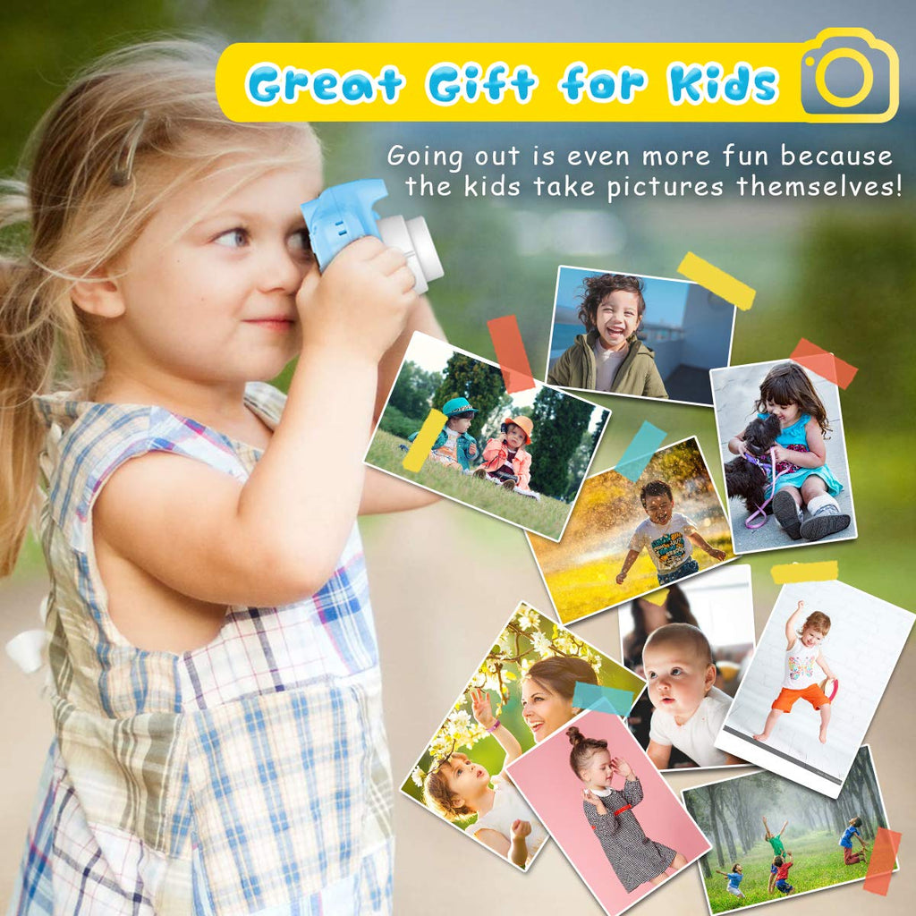 Kids Selfie Camera with 1080p Video, 28 Photo Frames & 32GB Card