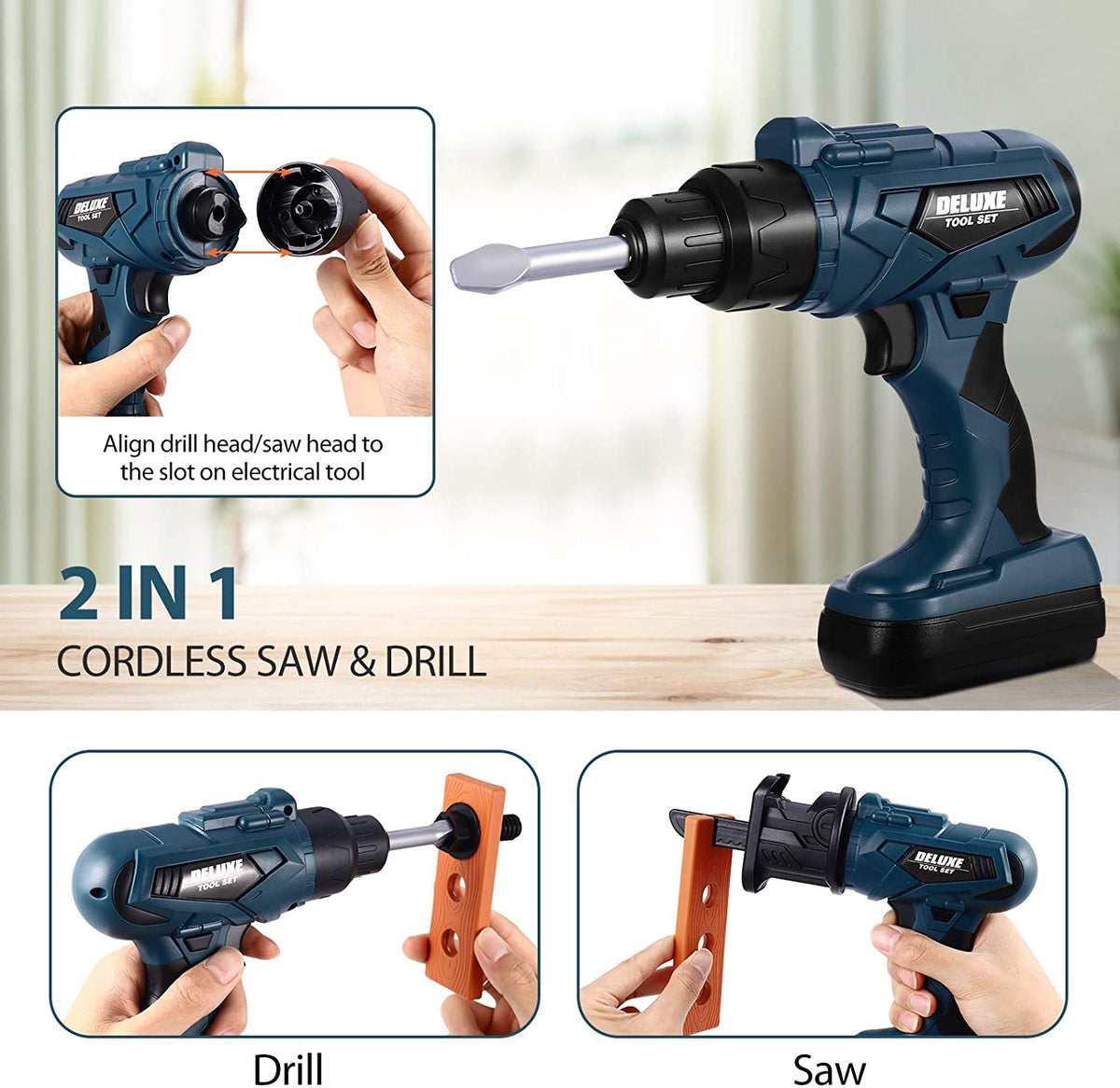 Junior Builder 43-Piece Tool Workshop