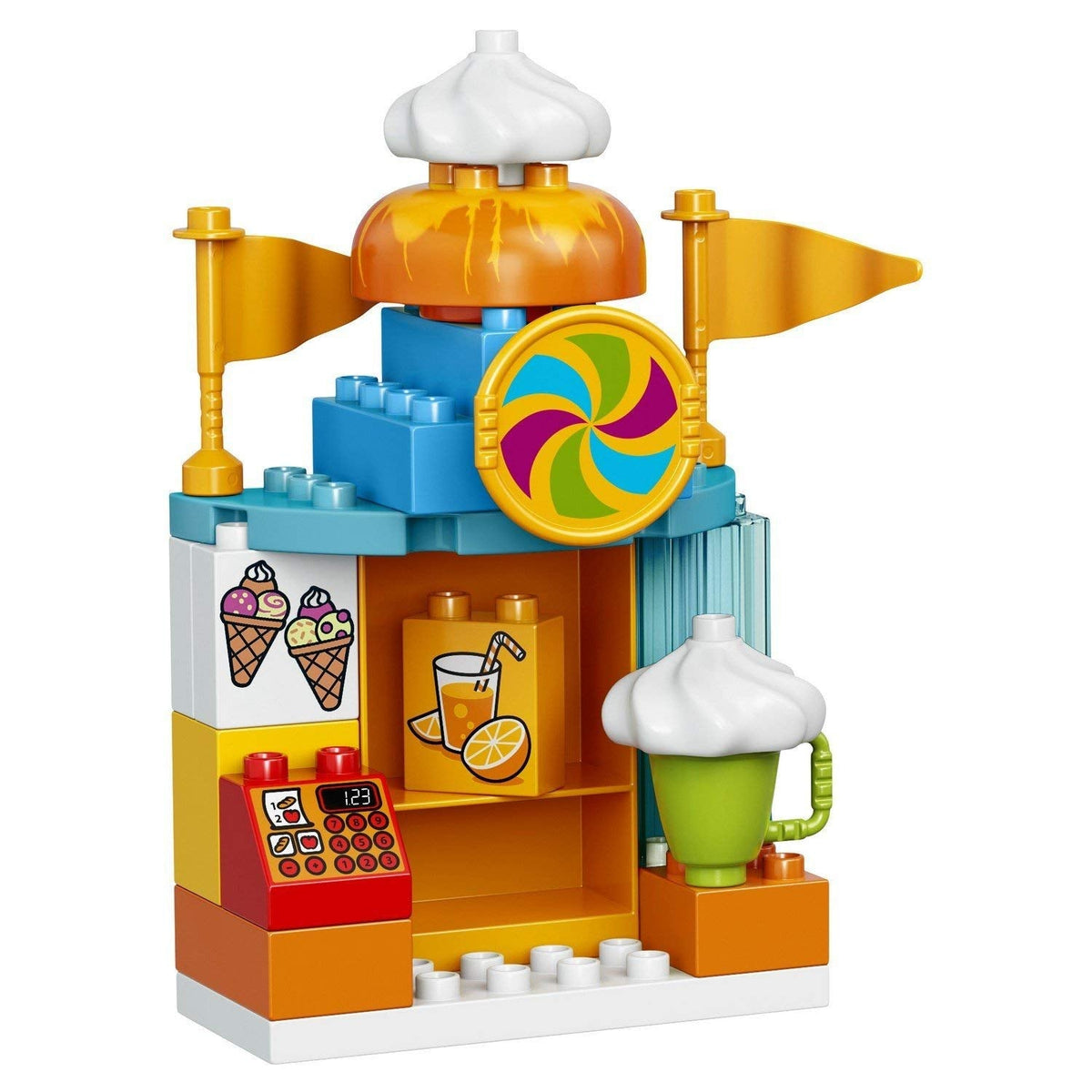 LEGO DUPLO Big Fair Amusement Park Building Set (10840)