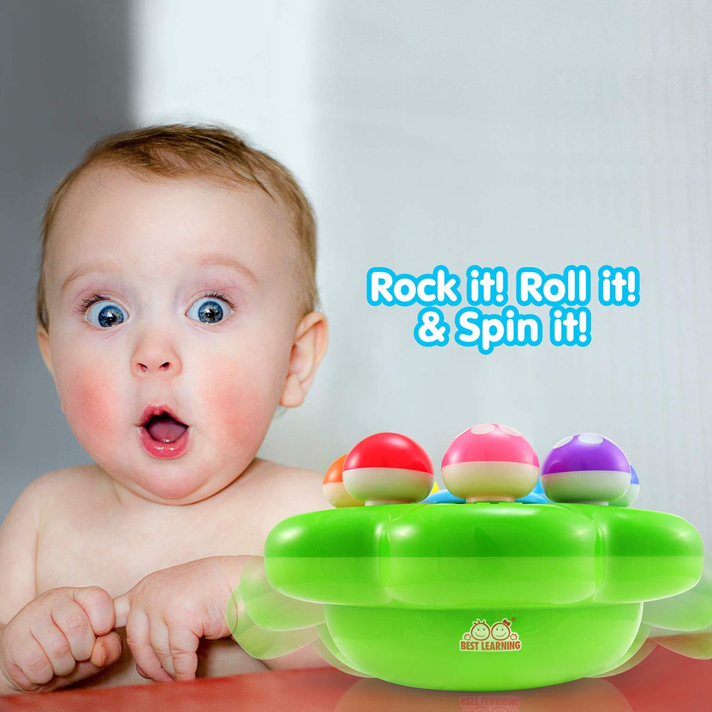 Interactive Light-Up Garden Learning Toy, Numbers, Colors & Music - product photo