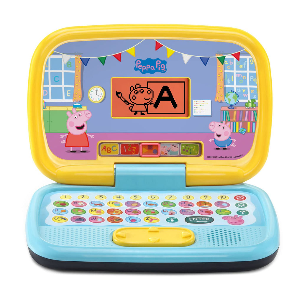 Peppa Pig Smart Adventure Laptop A World of Fun and Learning for Kids - product photo