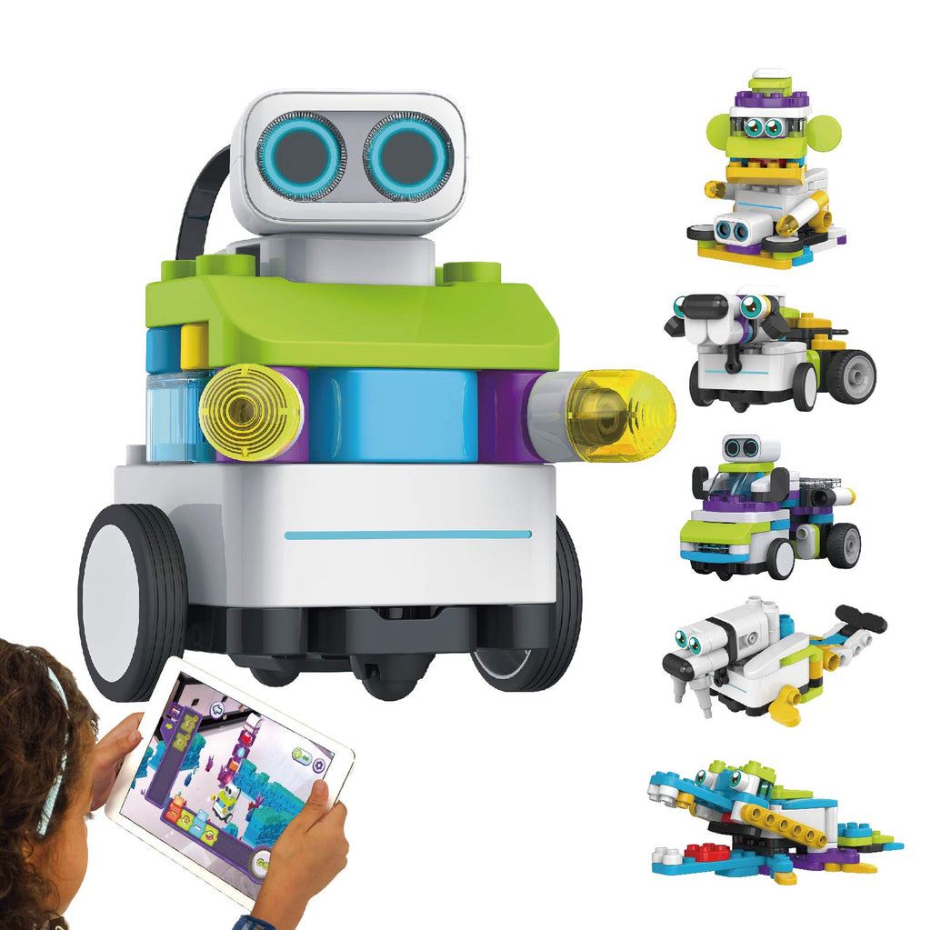 BOTZEES Coding Robot Building Kit for Kids, 130 Pieces - product photo