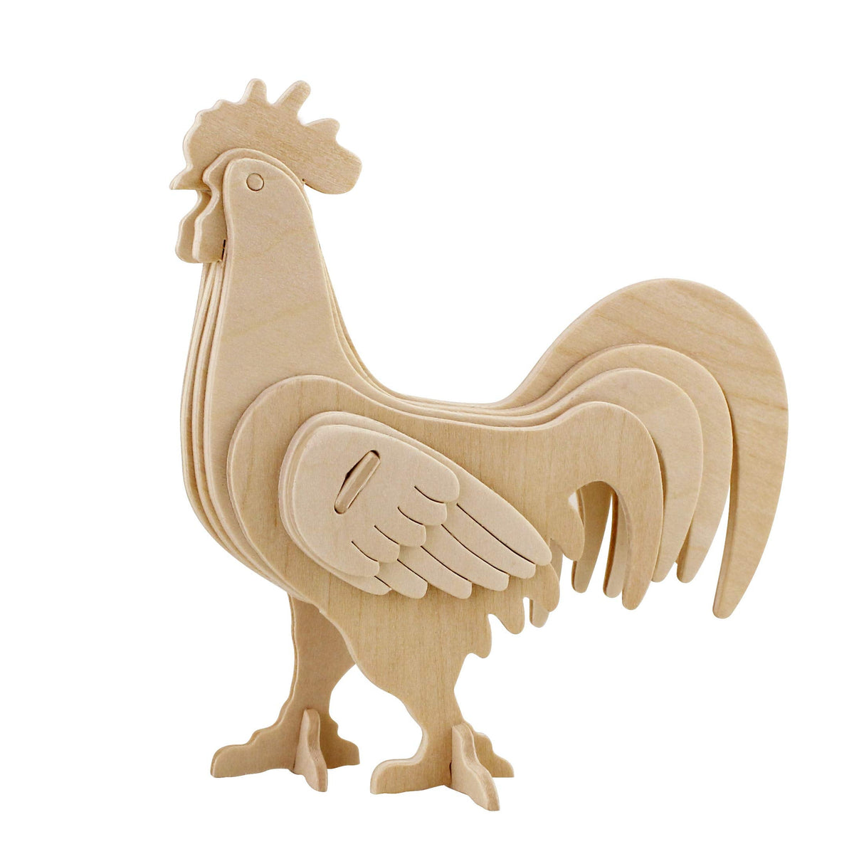 Wooden Farm Animals 3D Puzzle - 8 Pack