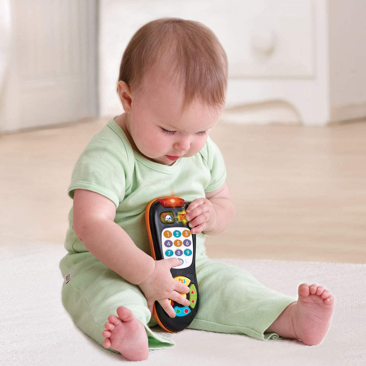 Baby Toy Remote Control with 45+ Sounds, 9 Channels & 10 Buttons - product photo