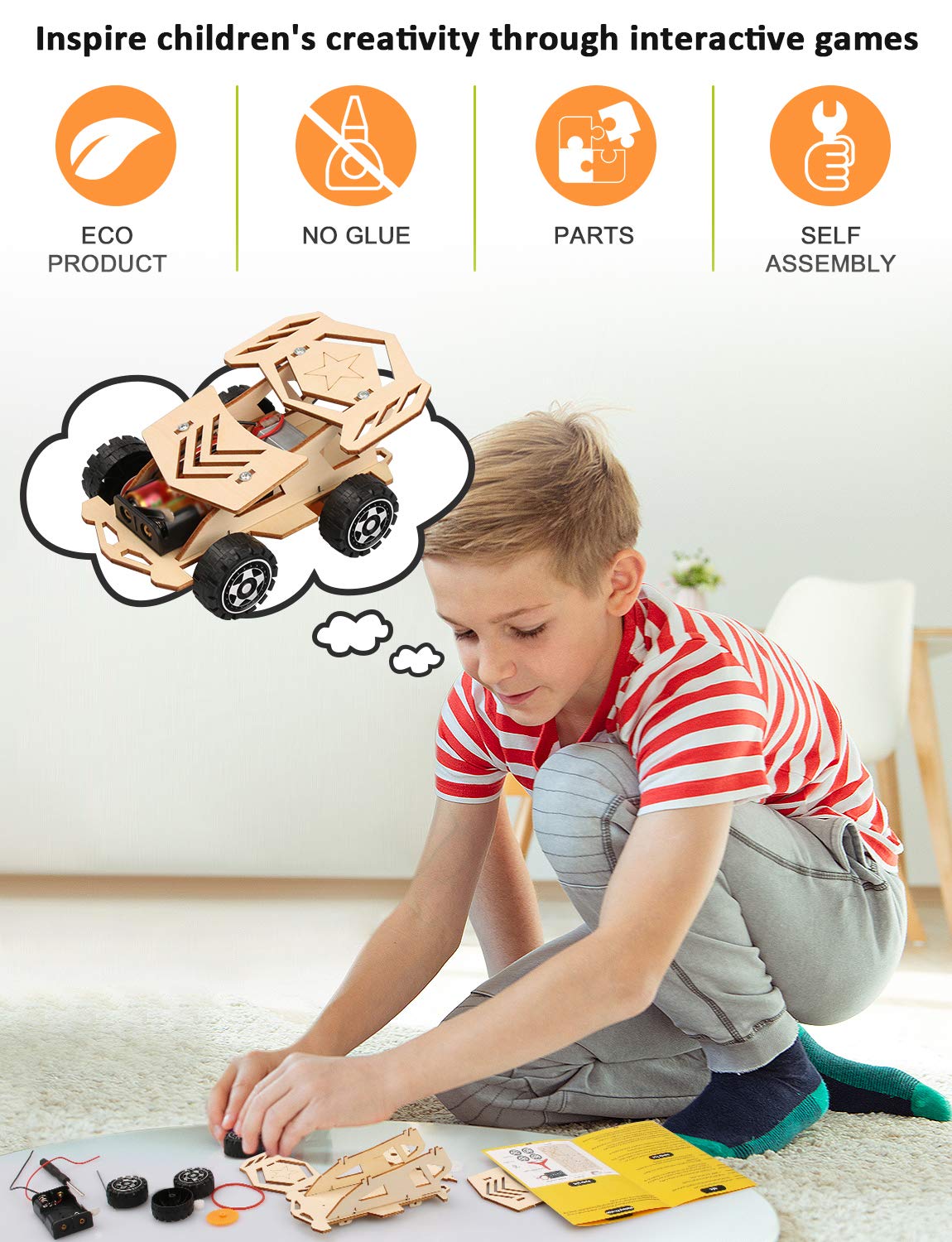STEM Vehicles Kit 5 in 1 - Do It Yourself