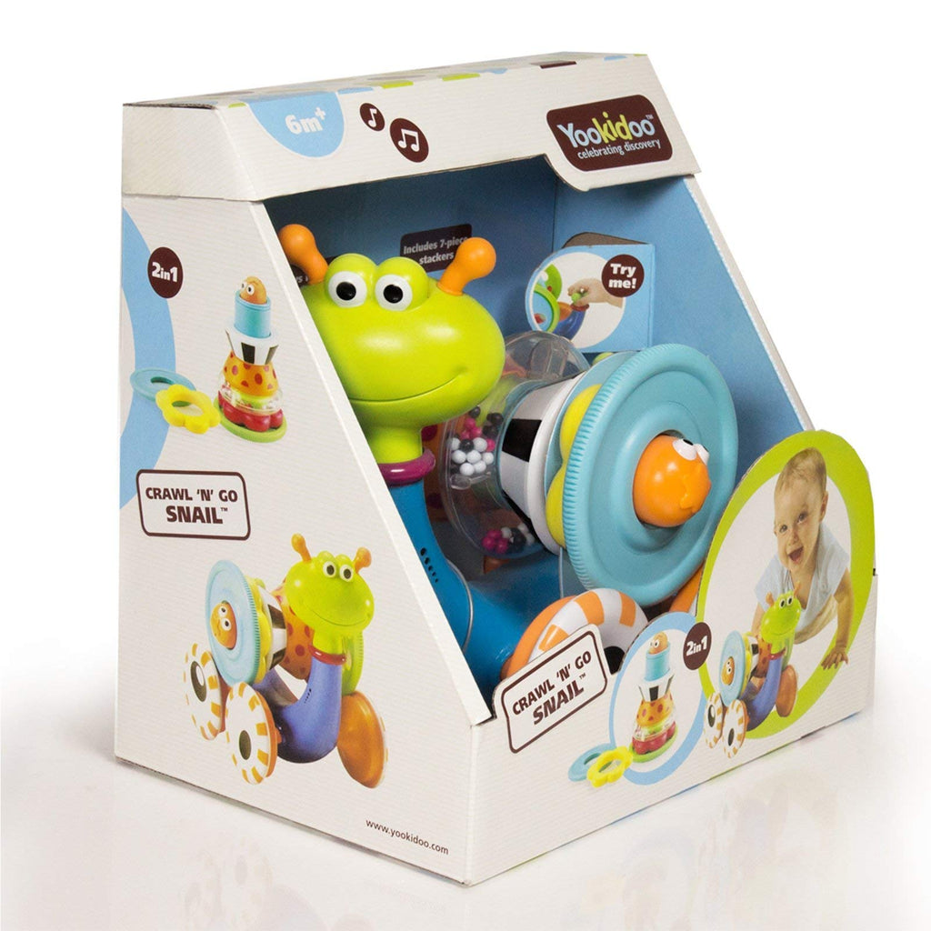 Baby's Musical Crawl & Go Snail